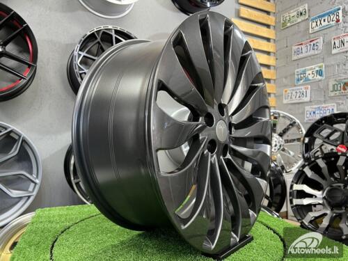 Ratlankis Tesla Model 3 Uberturbine style | R21X9J 5X114.3 ET40 64.1 Gloss gunmetal
