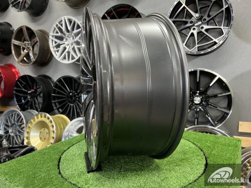 Ratlankis Tesla Model 3 Uberturbine style | R21X9J 5X114.3 ET40 64.1 Gloss gunmetal
