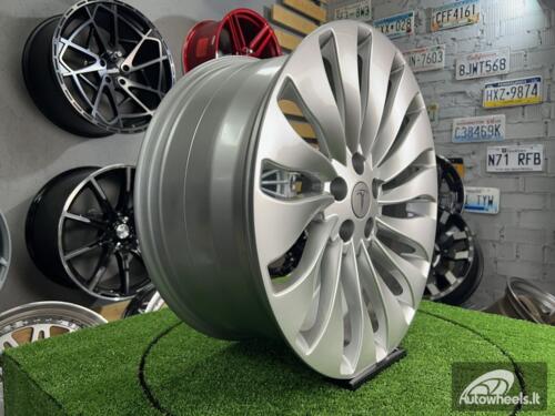 Ratlankis Tesla Model 3 Uberturbine style | R19X8.5J 5X114.3 ET35 64.1 Hyper silver