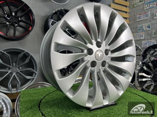 Ratlankis Tesla Model 3 Uberturbine style | R19X8.5J 5X114.3 ET35 64.1 Hyper silver