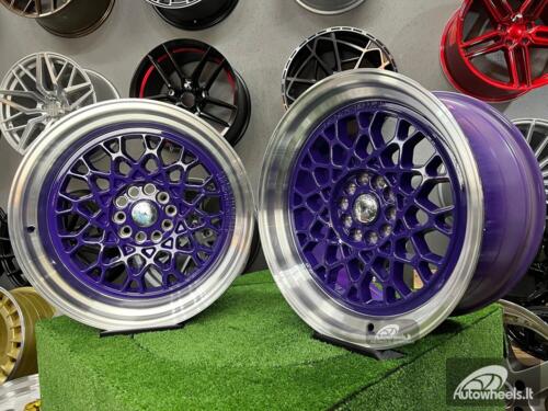 Ratlankis 59°North Wheels D-008 Purple style 18X9.5J 5X114.3/5X120 ET22 74.1 Purple center with machined lip