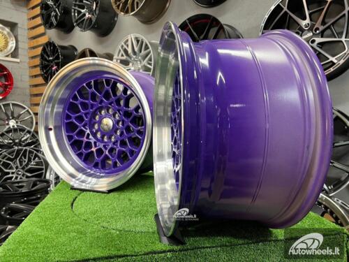 Ratlankis 59°North Wheels D-008 Purple style 18X9.5J 5X114.3/5X120 ET22 74.1 Purple center with machined lip