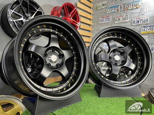 Ratlankis Work Meister S1-3P style 18X10J 5X114.3 ET25 73.1 Satin black