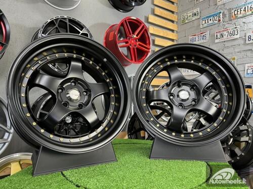 Ratlankis Work Meister S1-3P style 18X10J 5X114.3 ET25 73.1 Satin black