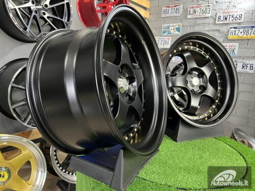 Ratlankis Work Meister S1-3P style 18X10J 5X114.3 ET25 73.1 Satin black