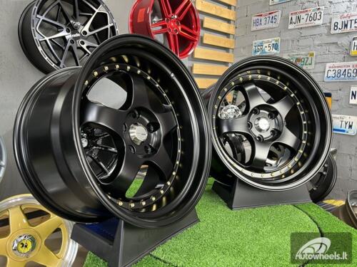 Ratlankis Work Meister S1-3P style 18X10J 5X114.3 ET25 73.1 Satin black