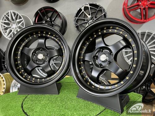 Ratlankis Work Meister S1-3P style 18X10J 5X114.3 ET25 73.1 Satin black