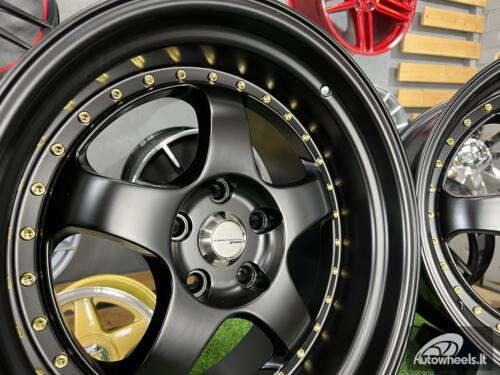 Ratlankis Work Meister S1-3P style 18X10J 5X114.3 ET25 73.1 Satin black
