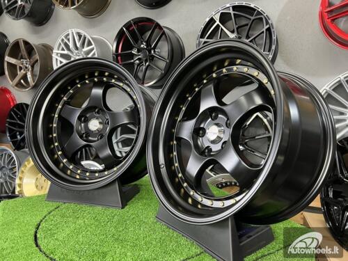Ratlankis Work Meister S1-3P style 18X10J 5X114.3 ET25 73.1 Satin black