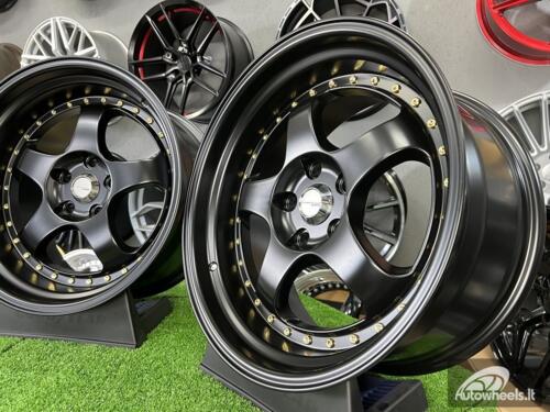 Ratlankis Work Meister S1-3P style 18X10J 5X114.3 ET25 73.1 Satin black
