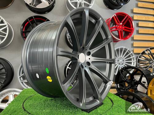 Ratlankis BMW X5 X6 M Sport style | R22X10.5J 5X120 ET35 74.1 Satin gunmetal