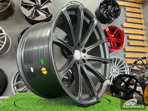 Ratlankis BMW X5 X6 M Sport style | R22X10.5J 5X120 ET35 74.1 Satin gunmetal