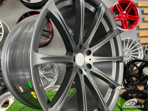 Ratlankis BMW X5 X6 M Sport style | R22X10.5J 5X120 ET35 74.1 Satin gunmetal