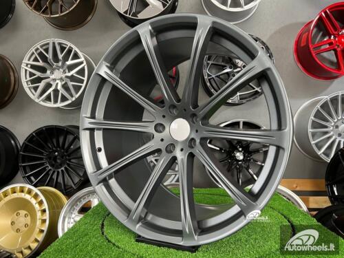 Ratlankis BMW X5 X6 M Sport style | R22X10.5J 5X120 ET35 74.1 Satin gunmetal