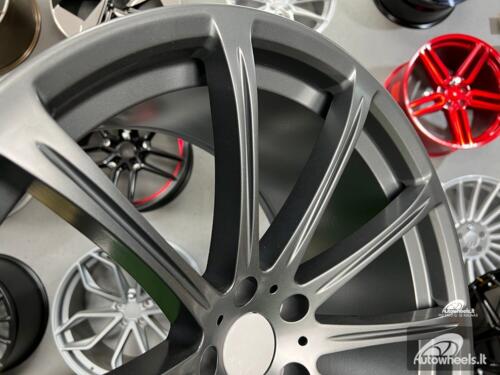 Ratlankis BMW X5 X6 M Sport style | R22X10.5J 5X120 ET35 74.1 Satin gunmetal
