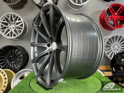 Ratlankis BMW X5 X6 M Sport style | R22X10.5J 5X120 ET35 74.1 Satin gunmetal