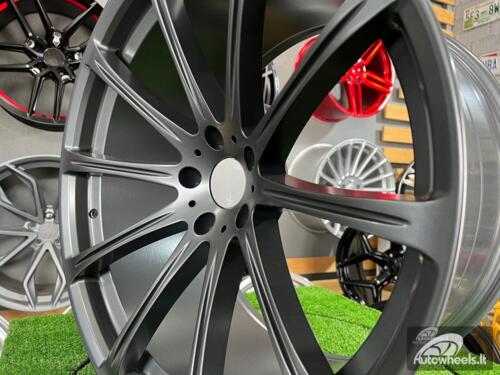 Ratlankis BMW X5 X6 M Sport style | R22X10.5J 5X120 ET35 74.1 Satin gunmetal