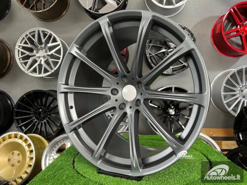 Ratlankis BMW X5 X6 M Sport style 22X12J 5X120 ET35 74.1 Satin gunmetal