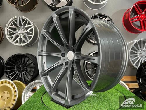 Ratlankis BMW X5 X6 M Sport style 22X12J 5X120 ET35 74.1 Satin gunmetal