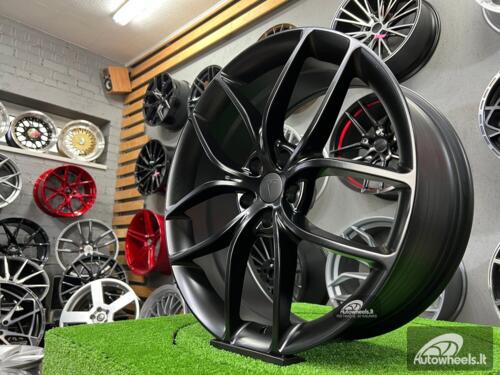 Ratlankis T Sportline TS5 Model 3 style 18X8.5J 5X114.3 ET40 64.1 Matt black