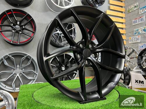 Ratlankis T Sportline TS5 Model 3 style 18X8.5J 5X114.3 ET40 64.1 Matt black