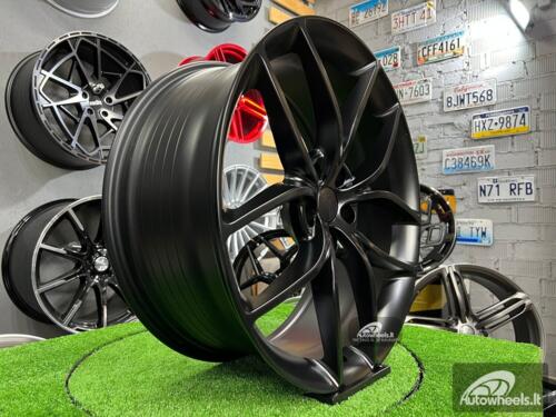 Ratlankis T Sportline TS5 Model 3 style 18X8.5J 5X114.3 ET40 64.1 Matt black