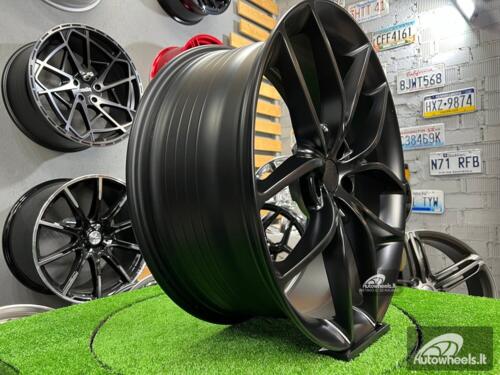 Ratlankis T Sportline TS5 Model 3 style 20X8.5J 5X114.3 ET35 64.1 Matt black