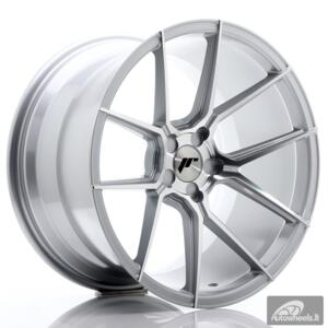 JR Wheels JR30 19x11 ET15-40 5H BLANK Silver Machined Face