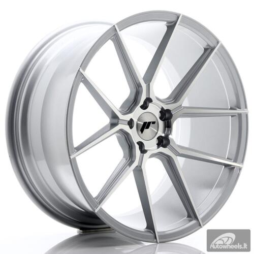 JR Wheels JR30 20x10 ET40 5x112 Silver Machined Face