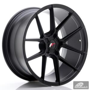 JR Wheels JR30 20x10 ET20-40 5H BLANK Matt Black