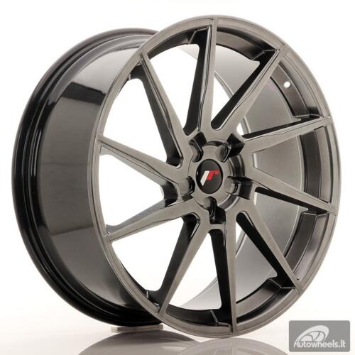 JR Wheels JR36 23x10 ET30-55 5H BLANK Hyper Black