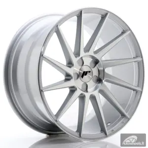 JR Wheels JR22 19x9,5 ET20-40 5H BLANK Silver Machined Face
