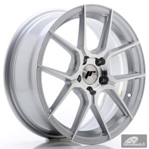 JR Wheels JR30 17x7 ET40 5x112 Silver Machined Face