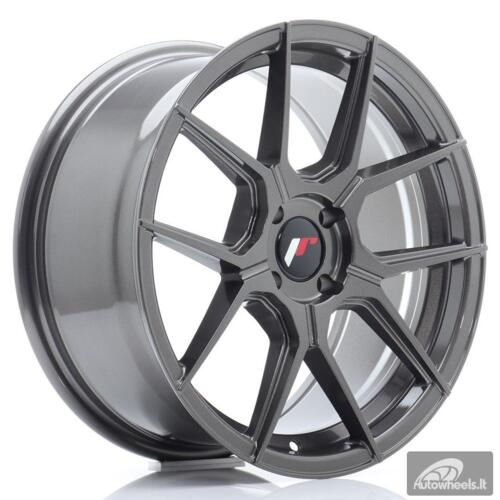 JR Wheels JR30 17x8 ET40 4x100 Hyper Gray