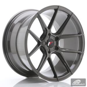 JR Wheels JR30 19x11 ET15-40 5H Blank Hyper Gray