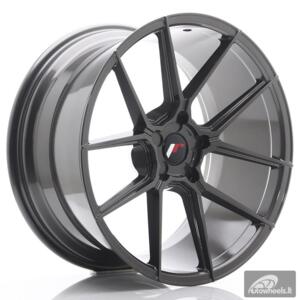 JR Wheels JR30 20x10 ET20-40 5H Blank Hyper Gray