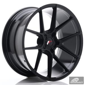 JR Wheels JR30 20x10 ET20-40 5H BLANK Glossy Black