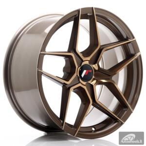 JR Wheels JR34 18x9 ET20-42 5H BLANK Platinum Bronze