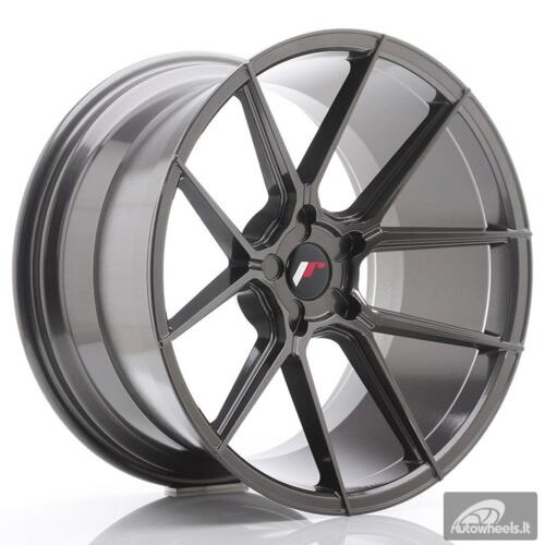 JR Wheels JR30 20x11 ET20-30 5H BLANK Hyper Gray