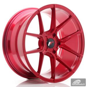 JR Wheels JR30 19x9,5 ET20-40 5H BLANK Platinum Red