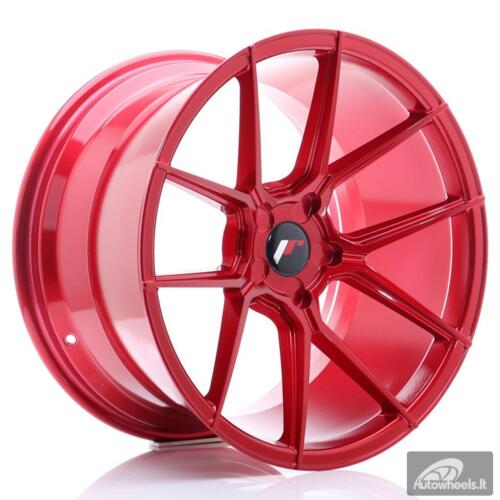 JR Wheels JR30 19x11 ET15-40 5H BLANK Platinum Red