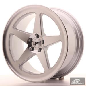 JR Wheels JR24 18x8,5 ET40 5x100 Silver Machined Face