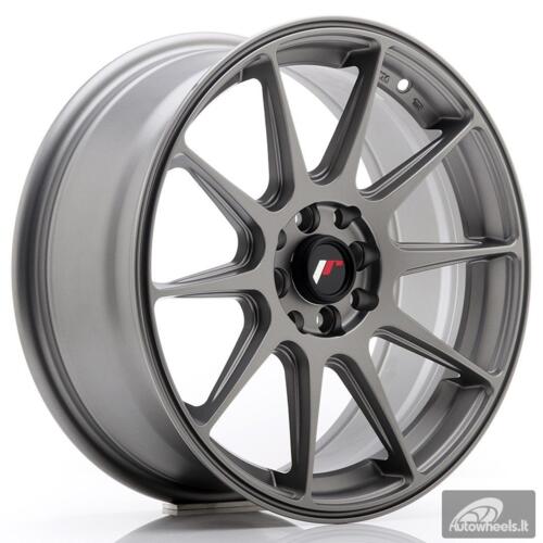 JR Wheels JR11 17x7,25 ET35 4x100/114,3 Matt Gun Metal