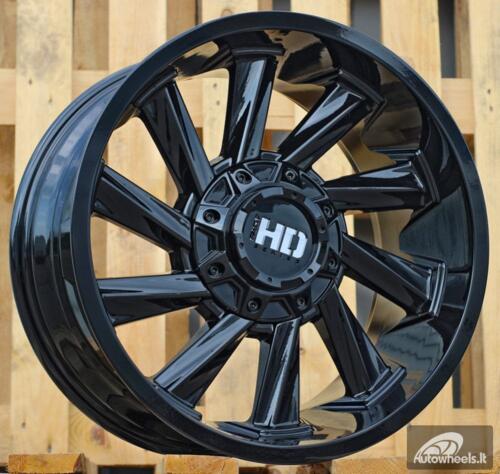 Ratlankis R18x9  6X139.7  ET  0  110.1  B1323  Black (BL)  For 4X4  (Z1)  (Black+Milling)