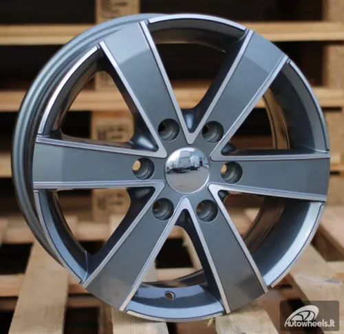 Ratlankis R16x7  6X130  ET  60  84.1  BK474  Grey Polished (MG)  For MER  (R+K4)  (4x4 (max 1250kg))