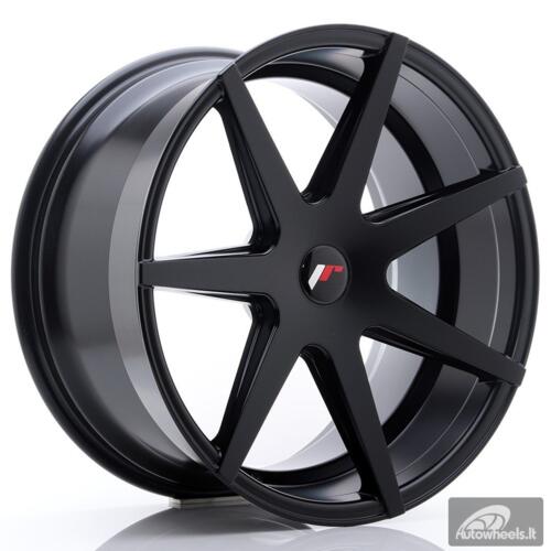 JR Wheels JR20 20x10 ET20-40 5H Blank Matt Black