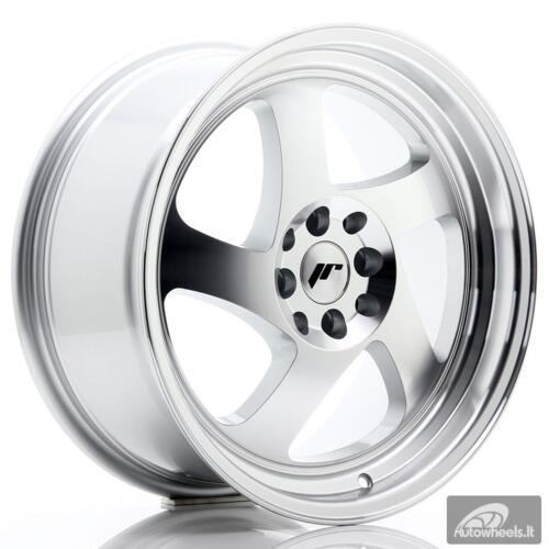 JR Wheels JR15 17x8 ET35 4x100/114 Machined Silver