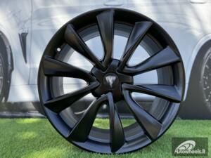 Ratlankis R19x8.5  5X114.3  ET  40  64.1  B2046  Black Half Matt (BLHM)  For TESLA  (Z1+P2+Z2)  (Model 3)