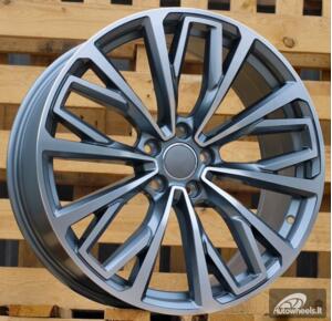 Ratlankis R20x9  5X112  ET  39  66.5  B1453  Grey Polished (MG)  For AUD  (Z1)