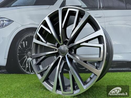 Ratlankis R20x9  5X112  ET  39  66.5  B1453  Grey Polished (MG)  For AUD  (Z1+Z2)